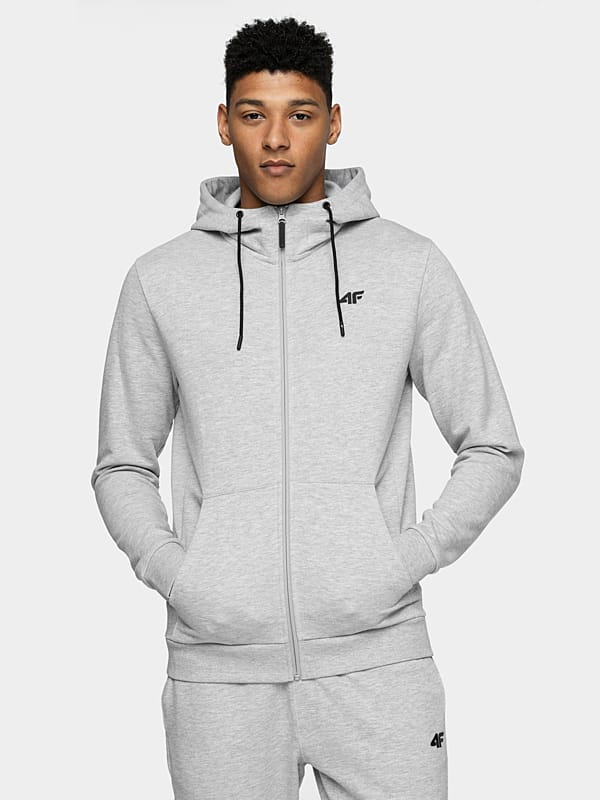 Hanorac confortabil pentru barbati, Sweatshirt, cu gluga integrata, 4F,