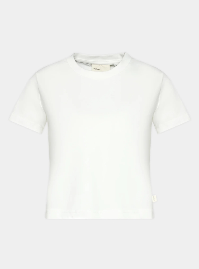 Tricou pentru femei crop top din bumbac moale / OUTHORN