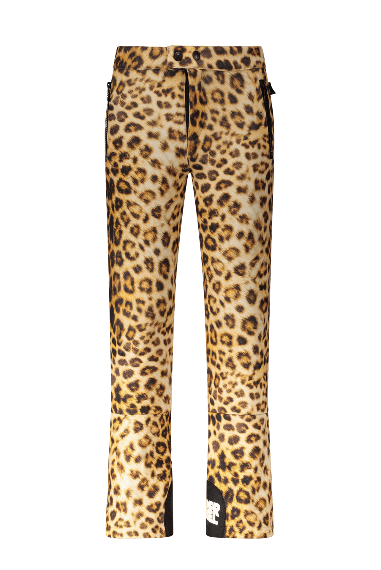 Pantaloni de ski SPEAK Multicolor Leopard cu impregnare hidrofobă pentru fete