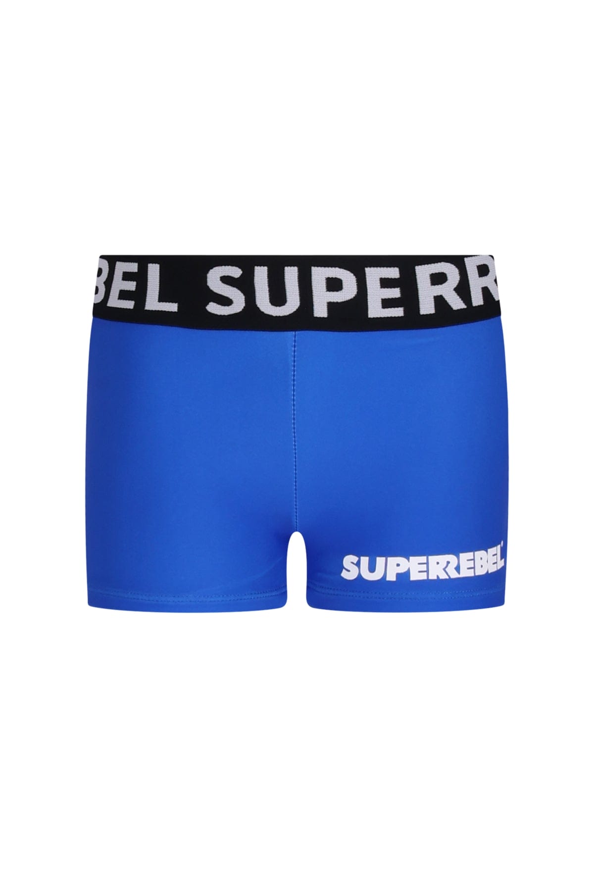 Pantaloni scurți băieți Diablo albaștri elastici și protecție solară UPF 50+